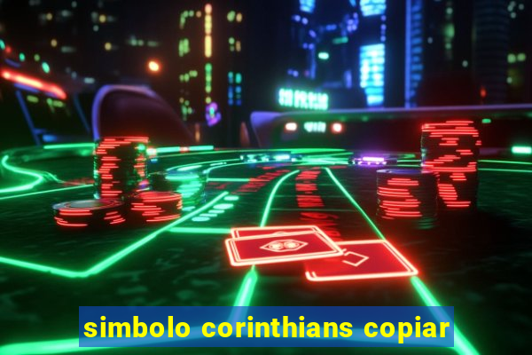 simbolo corinthians copiar